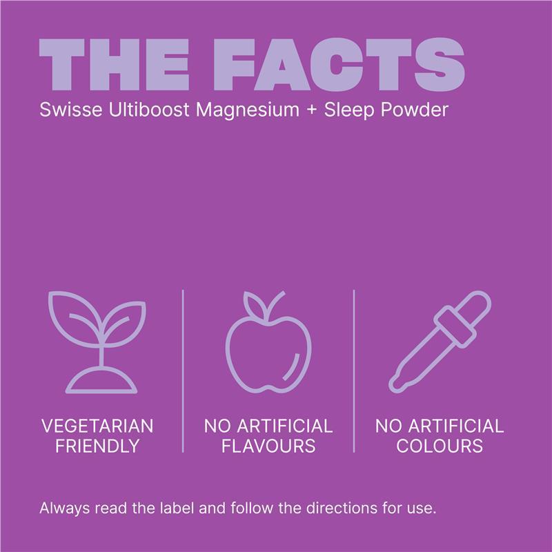 Swisse Ultiboost Magnesium + Sleep Powder 360g