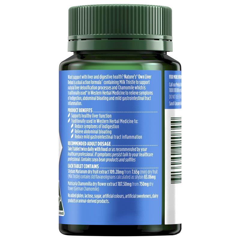 Nature's Own Liver Detox 60 Tablets