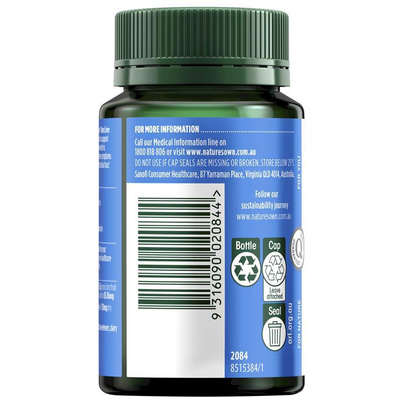 Nature's Own Liver Detox 60 Tablets