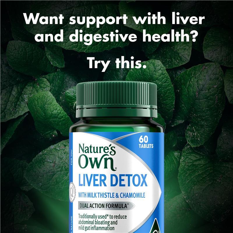 Nature's Own Liver Detox 60 Tablets