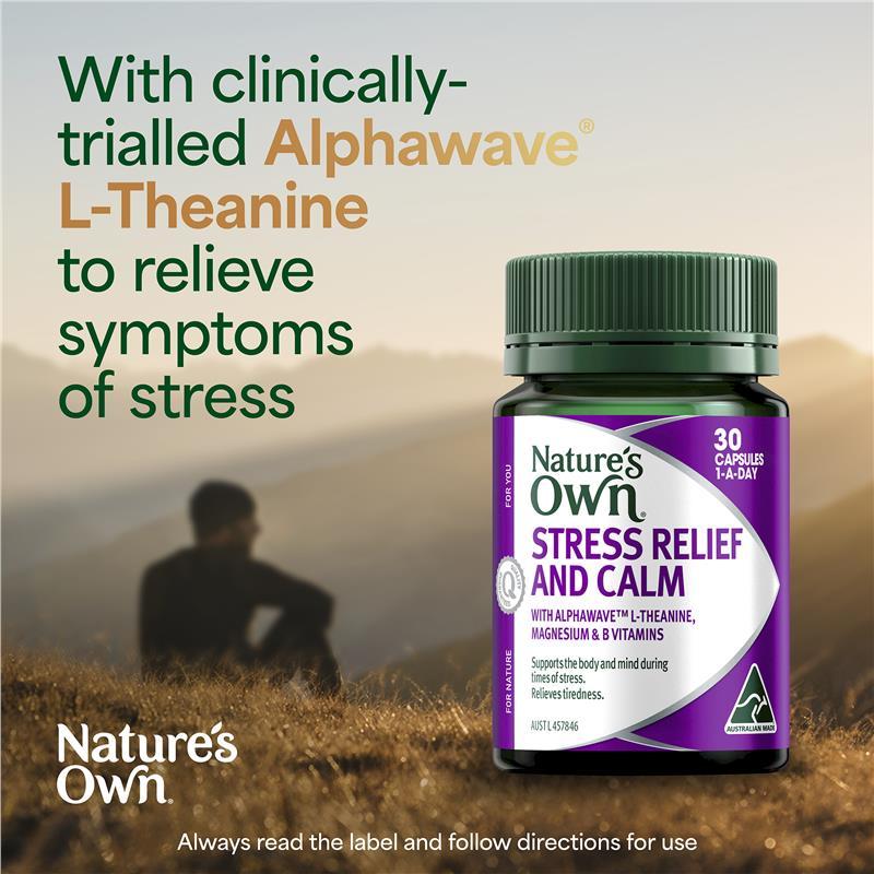 Nature's Own Stress Relief & Calm 30 Tablets