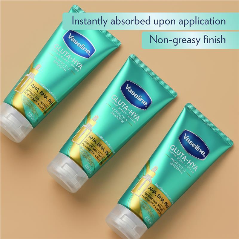 Vaseline Gluta-Hya Serum Boost Lotion Smoothing Perfector 200ml