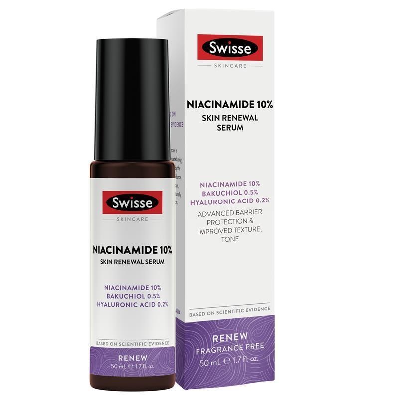 Swisse Skincare Niacinamide 10% Skin Renewal Serum 50ml