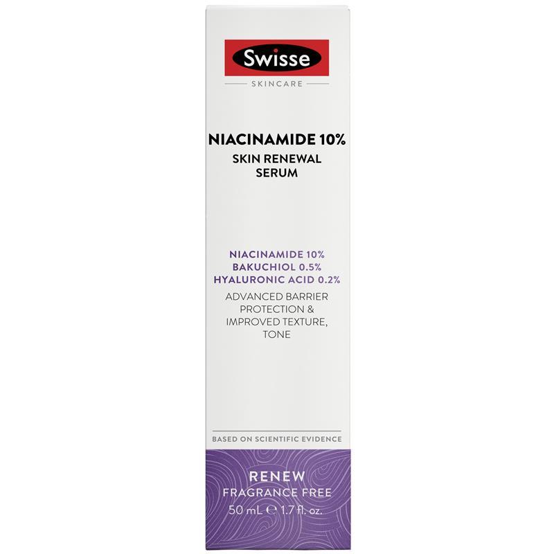 Swisse Skincare Niacinamide 10% Skin Renewal Serum 50ml