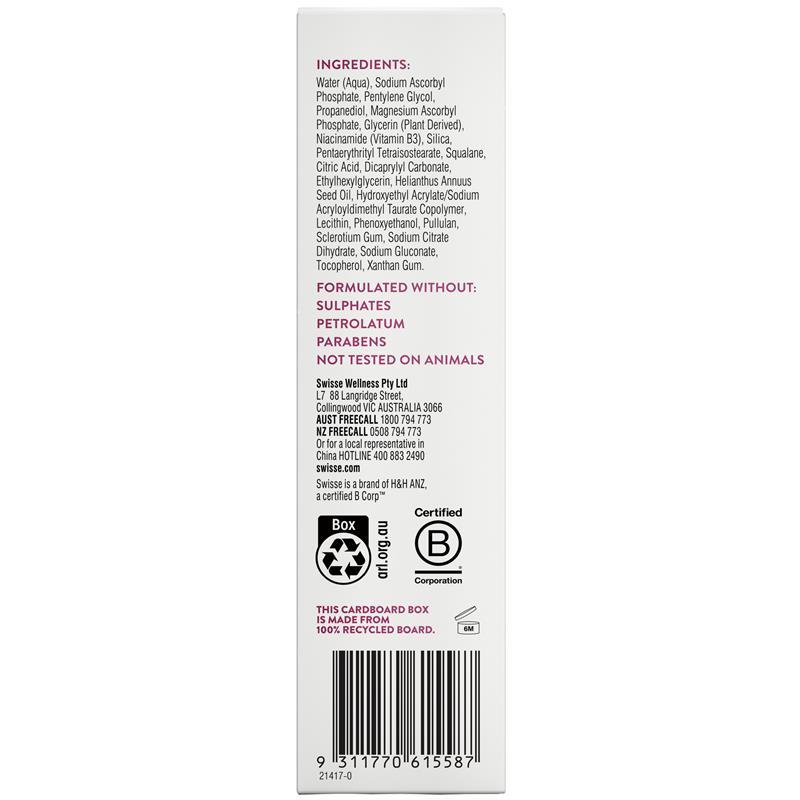 Swisse Skincare Vitamin C 10% Brightening Booster Serum 50ml