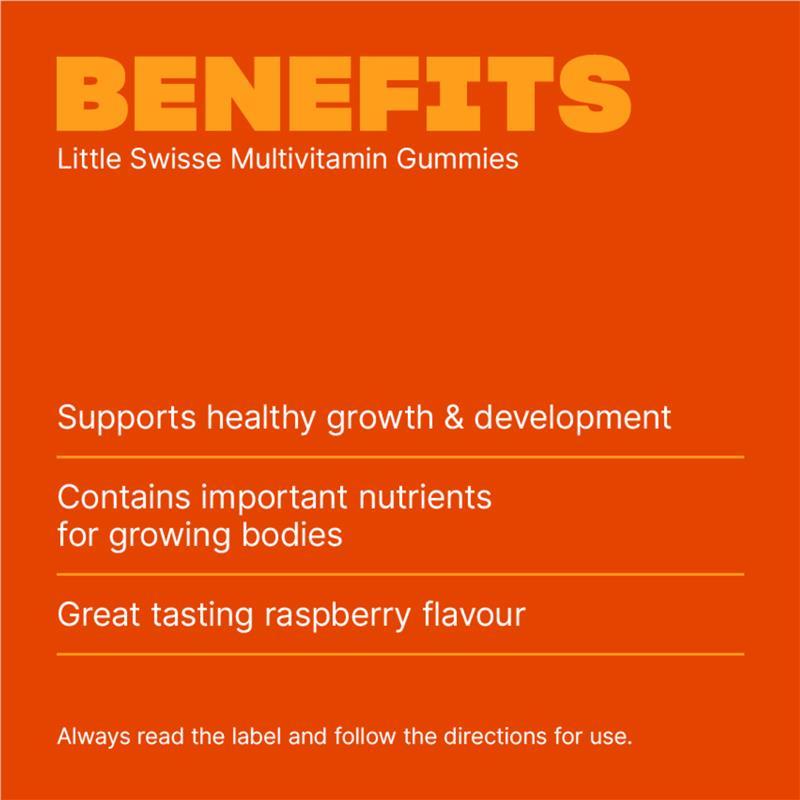 Little Swisse Multivitamin Gummies 100 Pack