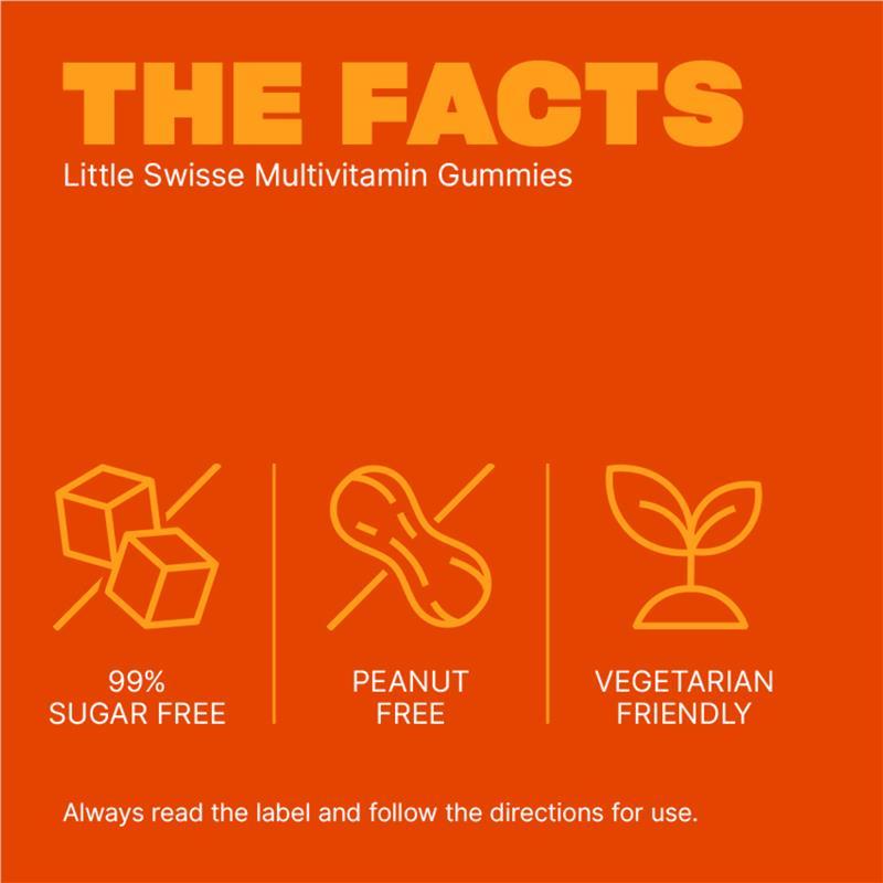 Little Swisse Multivitamin Gummies 100 Pack