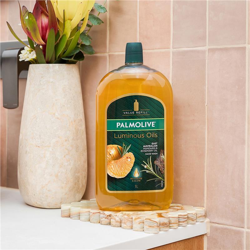 Palmolive Luminous Oils Hand Wash Refill Mandarin & Rosemary Oil 1L