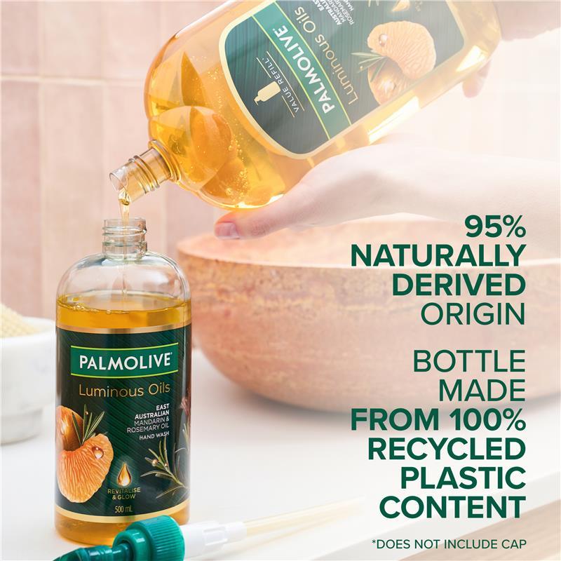 Palmolive Luminous Oils Hand Wash Refill Mandarin & Rosemary Oil 1L