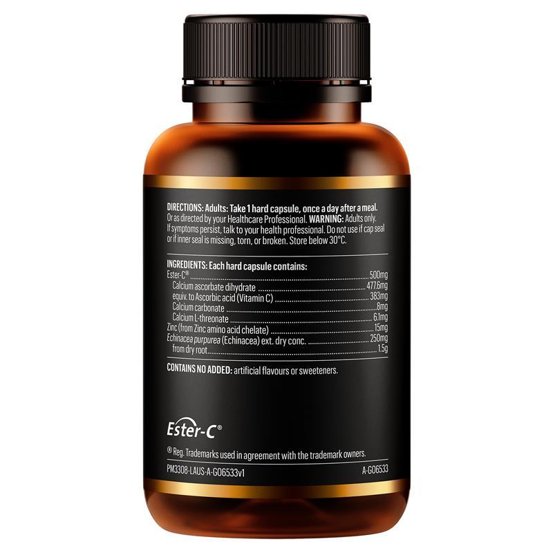 GO Healthy Ester-C Cold & Flu Relief 30 Hard Capsules