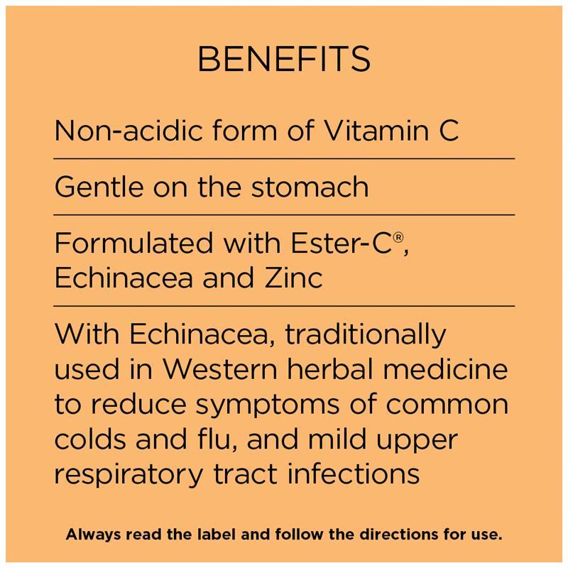 GO Healthy Ester-C Cold & Flu Relief 30 Hard Capsules
