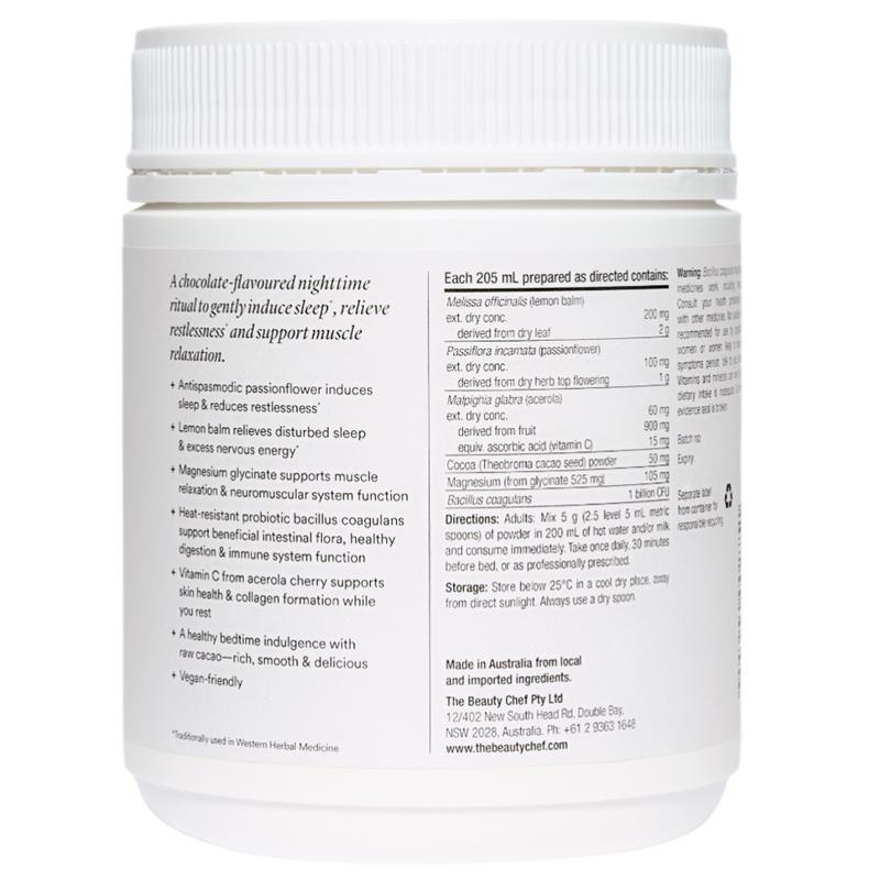 The Beauty Chef Sleep Ritual Chocolate Magnesium Sleep Powder 150g