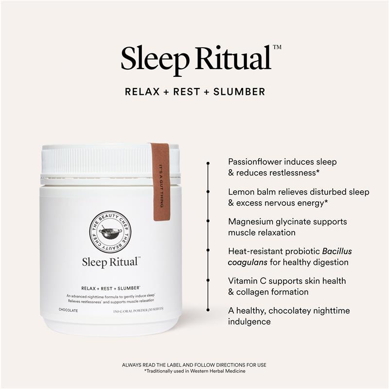 The Beauty Chef Sleep Ritual Chocolate Magnesium Sleep Powder 150g