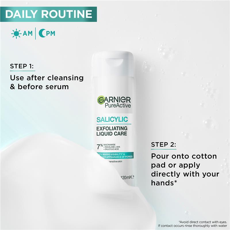Garnier Pure Active Liquid Care 120ml