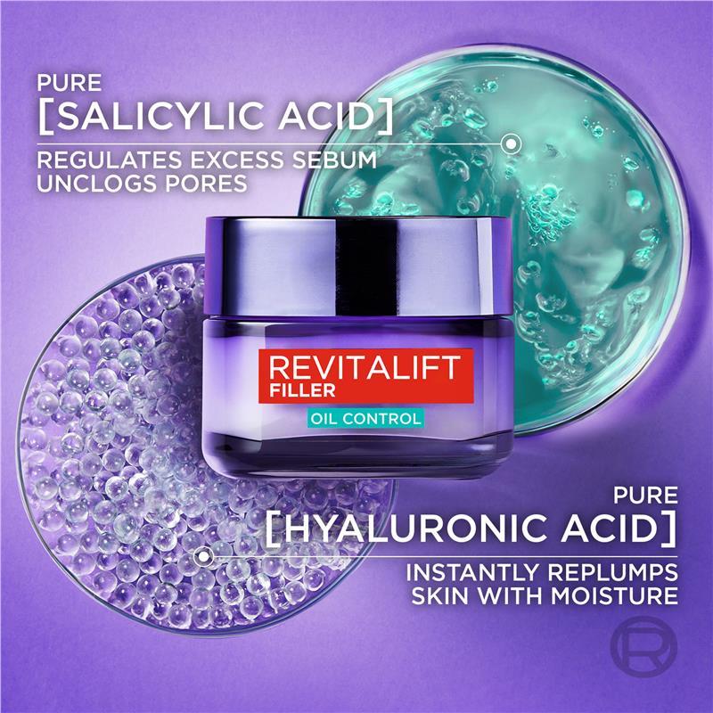 L'Oreal Revitalift Filler Oil Control Gel Cream 50ml