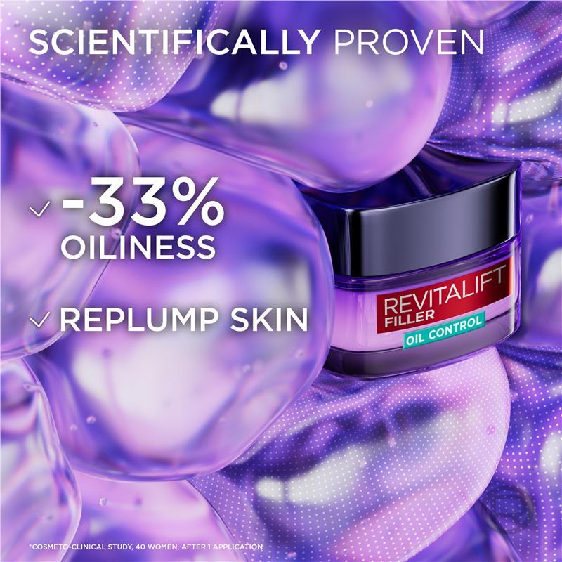 L'Oreal Revitalift Filler Oil Control Gel Cream 50ml
