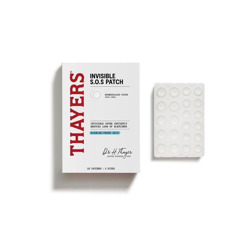 Thayers Invisible SOS Pimple Patches 22pk 