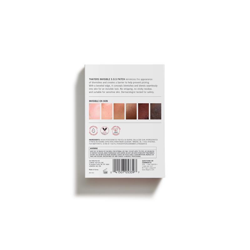 Thayers Invisible SOS Pimple Patches 22pk 
