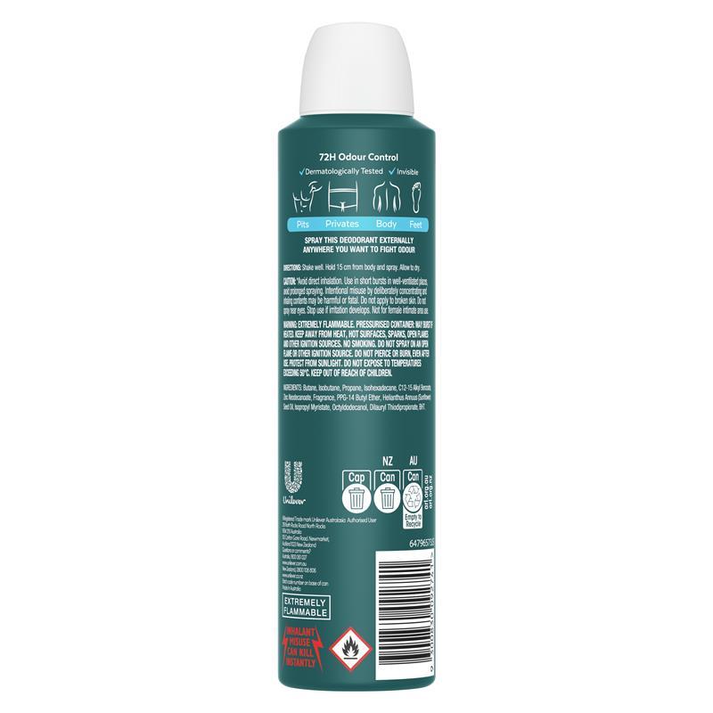 Rexona Men Whole Body Deodorant Aerosol Ocean ush 230ml