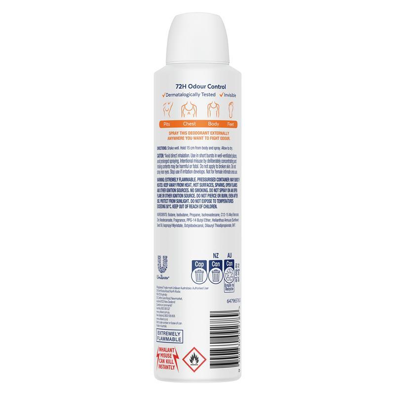 Rexona Women Whole Body Deodorant Aerosol Fresh Citrus 230ml