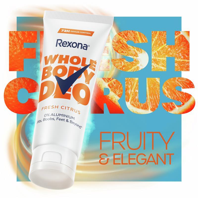 Rexona Women Whole Body Deodorant Cream Fresh Citrus 75ml