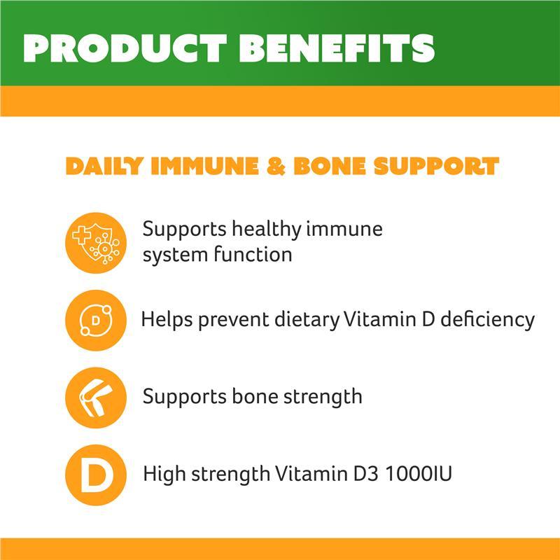 Cenovis Vitamin D 1000IU Chewable 90 Tablets