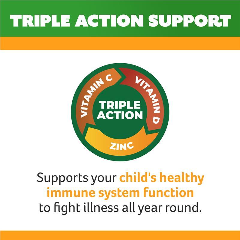 Cenovis Kids Chewable Triple Action C D & Zinc 60 Tablets