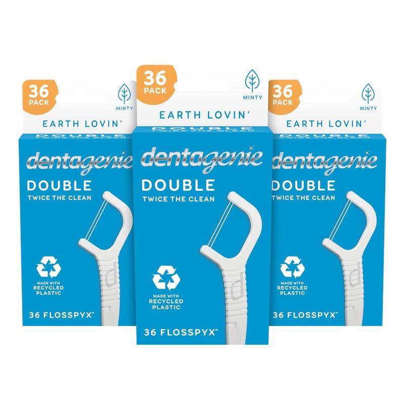 Dentagenie Double Flosspyx 36pk x 3 Multipack
