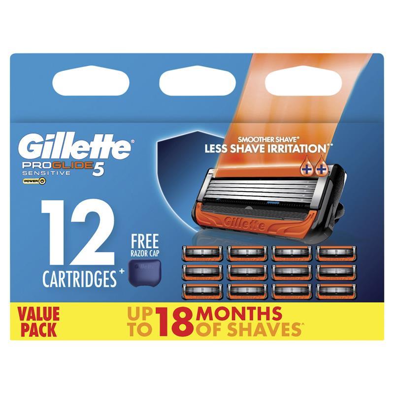 Gillette Proglide Power Blades 12pk