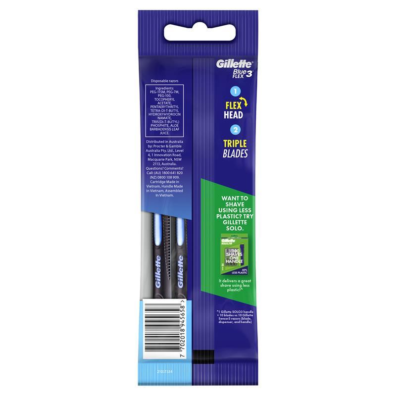 Gillette Blue III Disposables 4pk