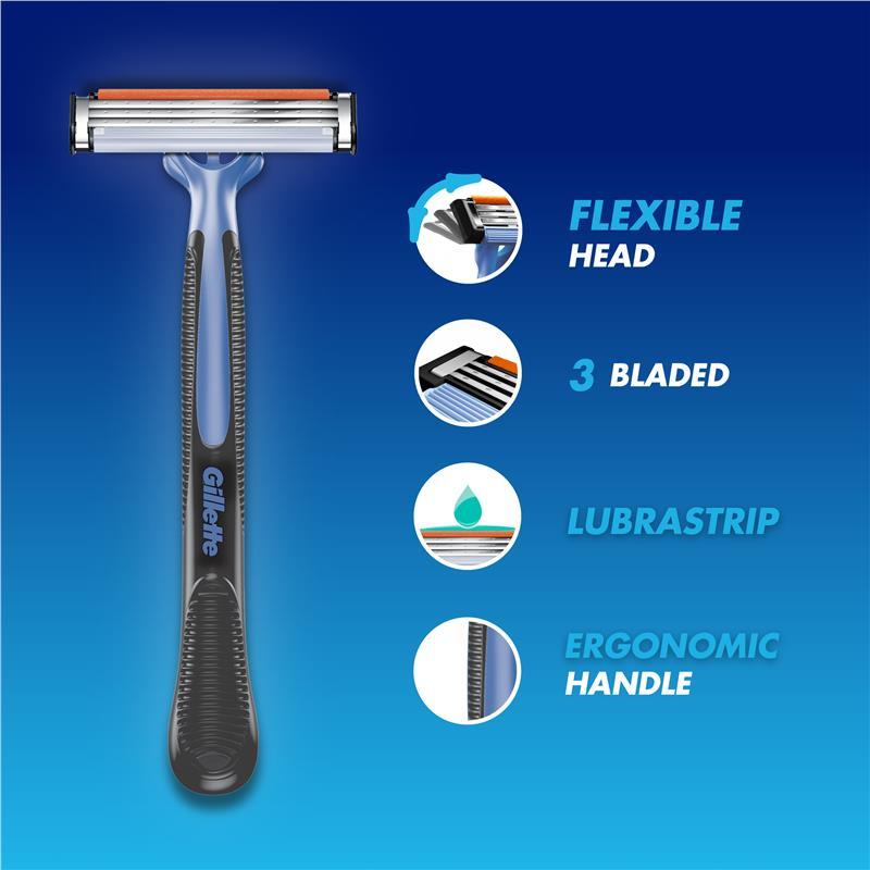 Gillette Blue III Disposables 4pk