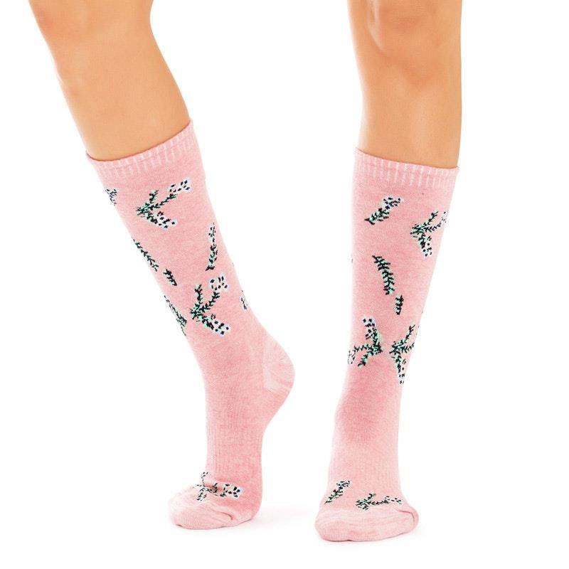 Jack of All Trades 12 Pairs of Women's Top to Toe Comfort Socks - Floral Size 5-10