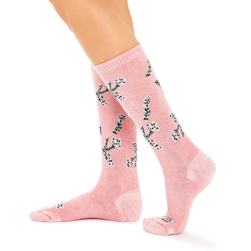 Jack of All Trades 12 Pairs of Women's Top to Toe Comfort Socks - Floral Size 5-10