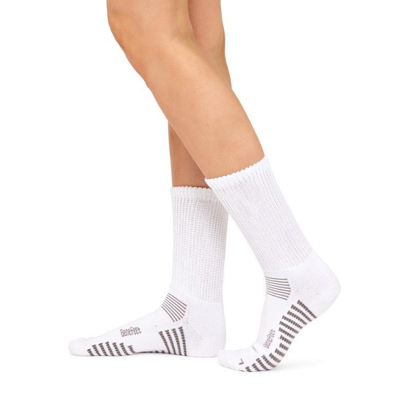 Benefeet 10 pairs of Women's Bamboo Socks - White Size 2-8