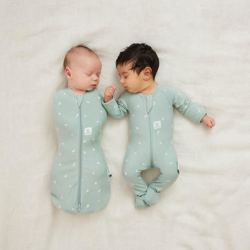 ergoPouch Tiny Baby Long Sleeve Layer 0.2 TOG Sage Size 00000