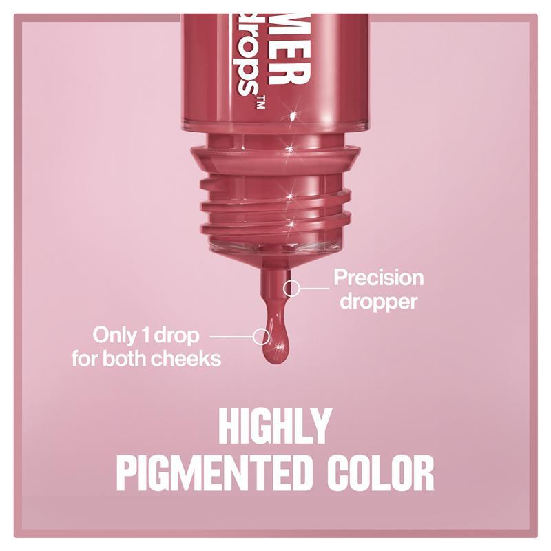 Revlon Glimmer Blush Drops Coralicious