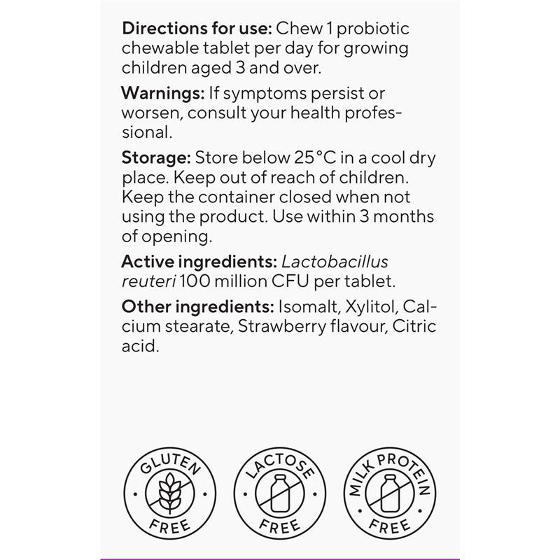BioGaia Protectis Stawberry Flavour 30 Tablets