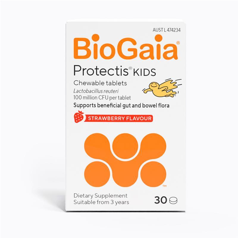 BioGaia Protectis Stawberry Flavour 30 Tablets