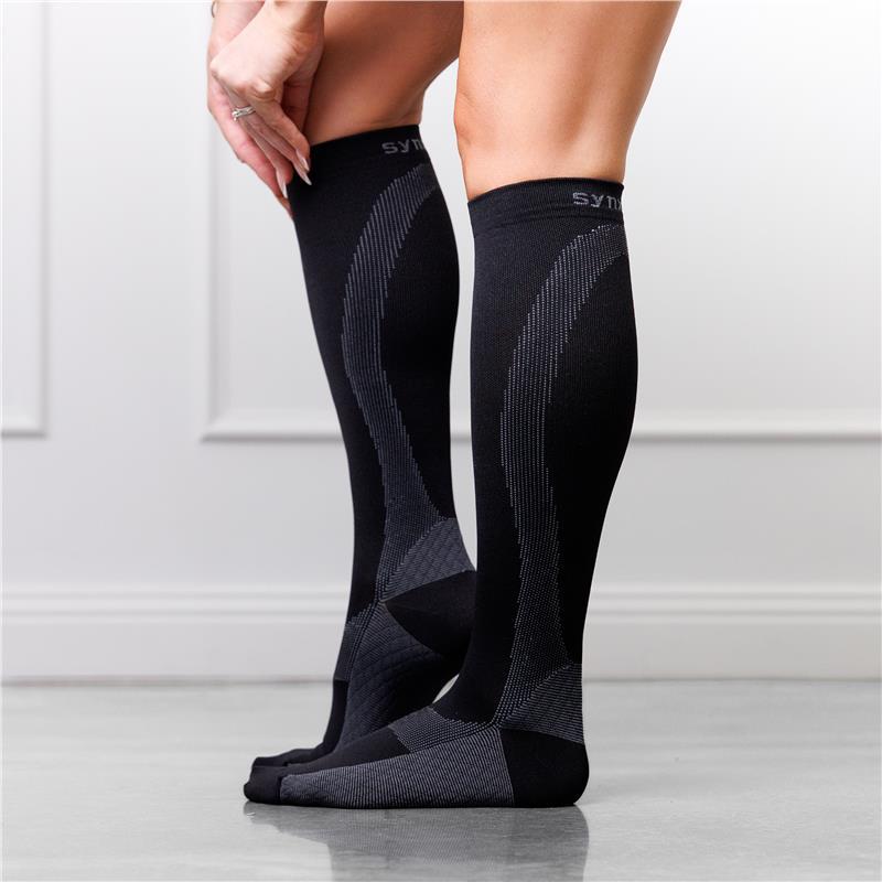 Buy Synxplus Flight & Recovery Socks Black Large online at Chemist ...
