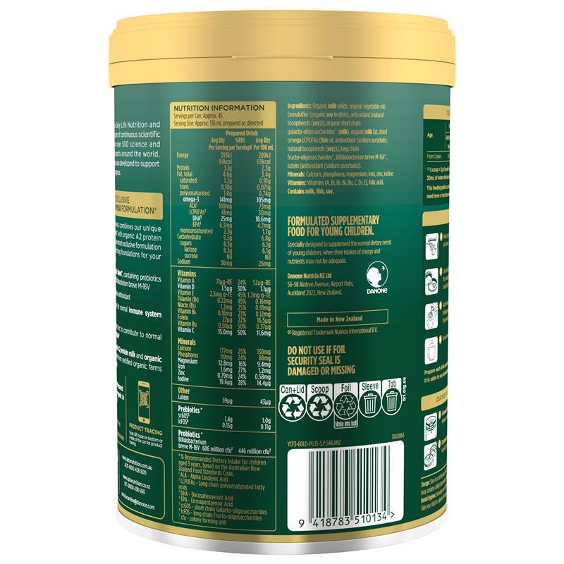 Aptamil Essensis Organic A2 Protein Stage 4 900g