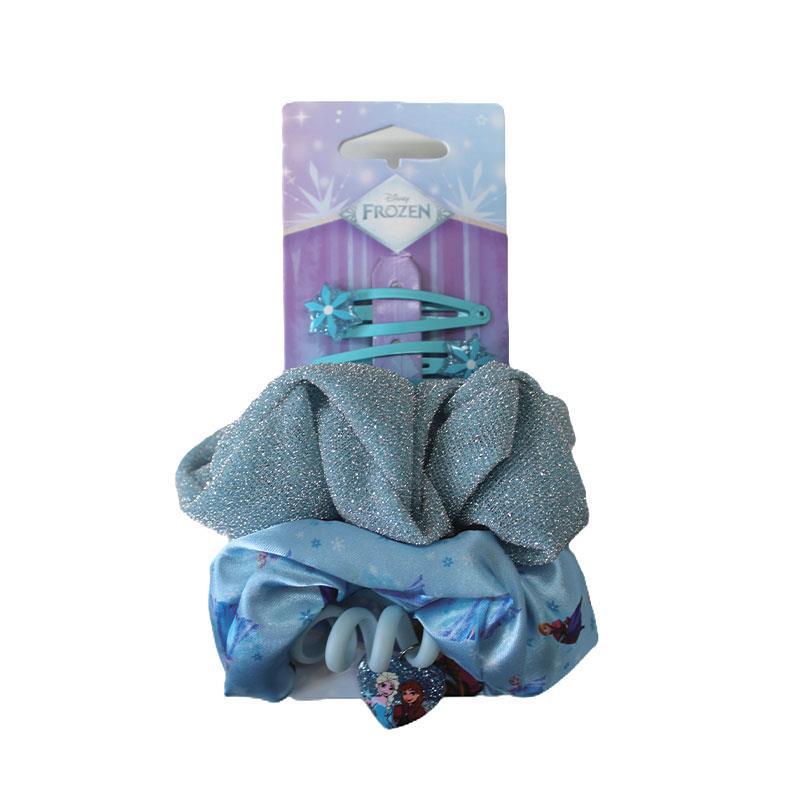 Frozen Hair Ties And Clip Set