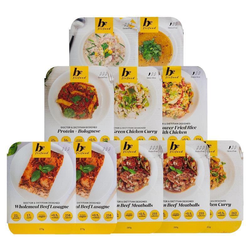 Be Fit Food 10 Meal Core Collection Bundle