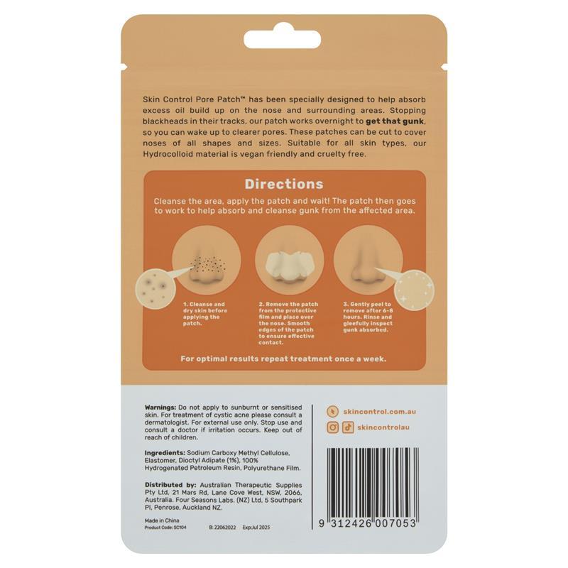 Skin Control Pore Patch - Nose 6 Pack