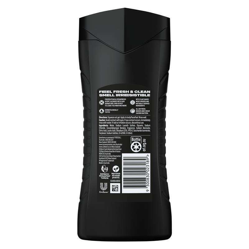Lynx Bodywash Black 400ml