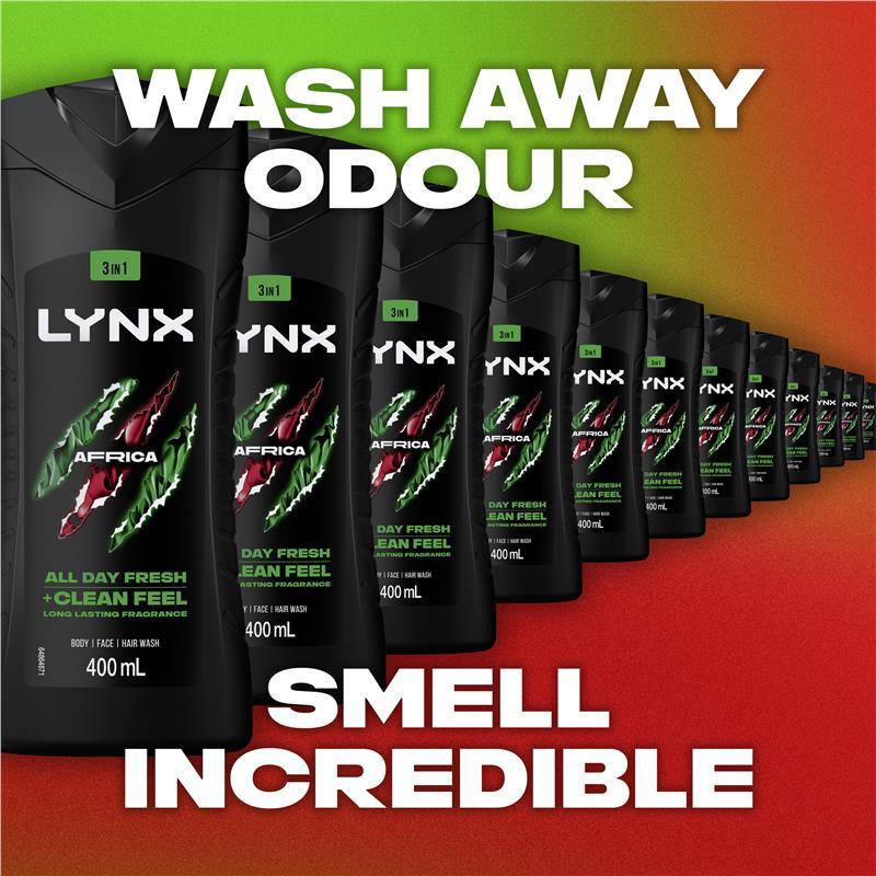 Lynx Bodywash Africa 400ml