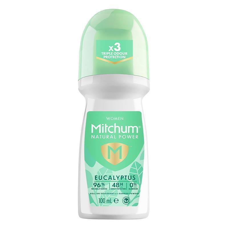 Mitchum for Women Natural Power Eucalyptus Roll On 100ml