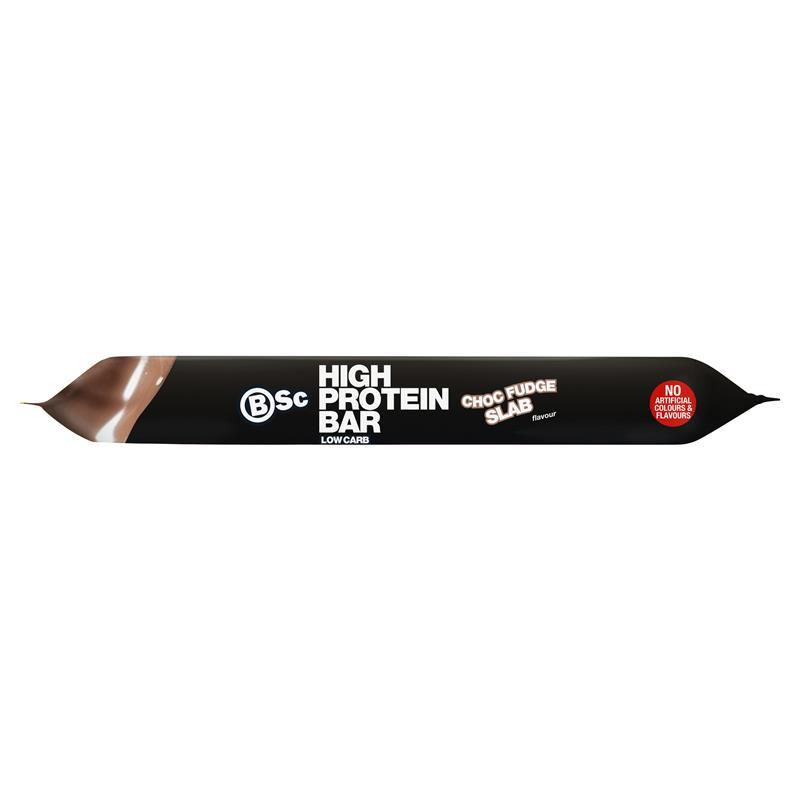 BSc High Protein Bar Choc Fudge Slab 92g