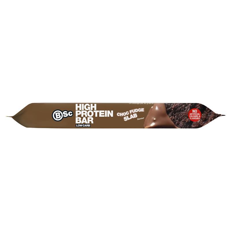 BSc High Protein Bar Choc Fudge Slab 92g