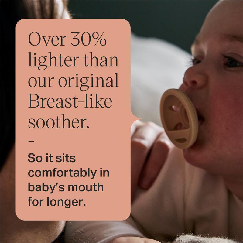 Tommee Tippee Breast Like Soother 0-6 Months 2 Pack