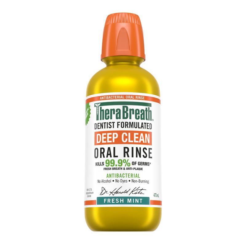 Buy Therabreath Deep Clean Oral Rinse 473ml online at Chemist Warehouse